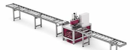 Copper aluminum composite conductor sawing machine